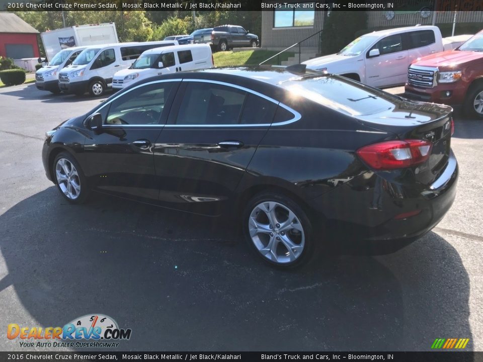 2016 Chevrolet Cruze Premier Sedan Mosaic Black Metallic / Jet Black/Kalahari Photo #10