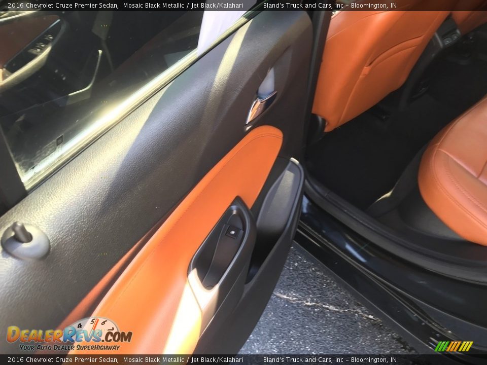 2016 Chevrolet Cruze Premier Sedan Mosaic Black Metallic / Jet Black/Kalahari Photo #13