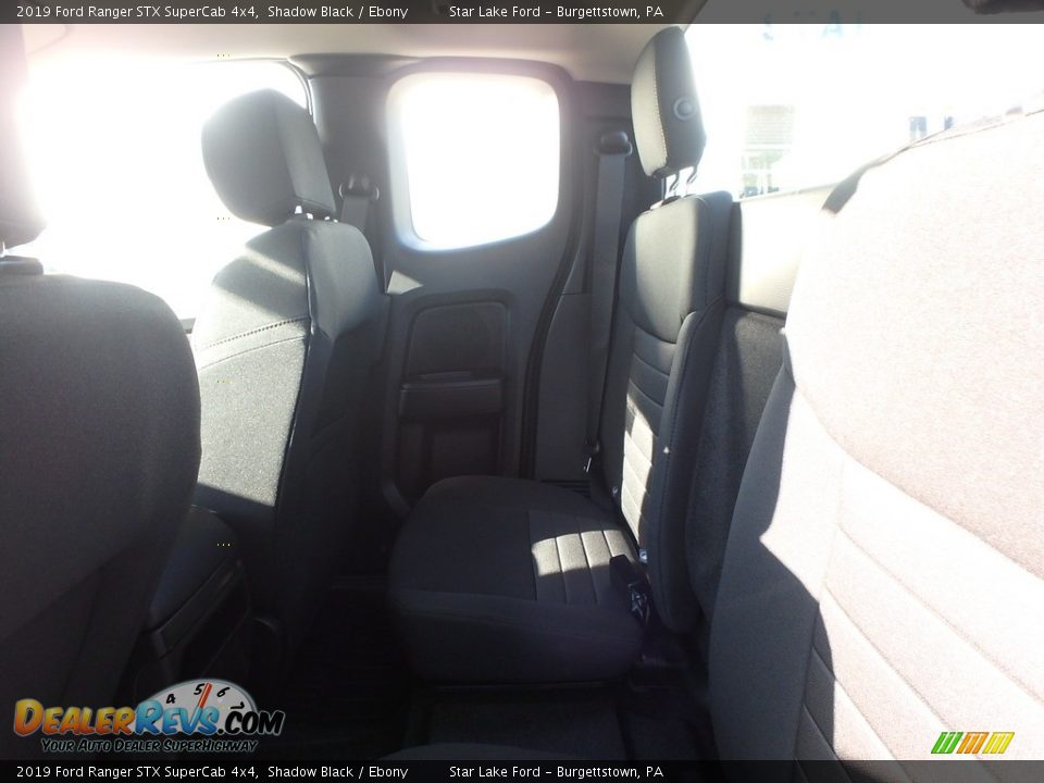 2019 Ford Ranger STX SuperCab 4x4 Shadow Black / Ebony Photo #13