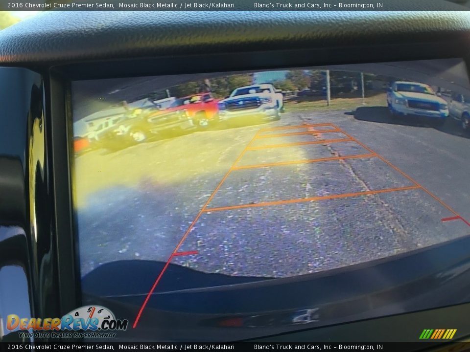 2016 Chevrolet Cruze Premier Sedan Mosaic Black Metallic / Jet Black/Kalahari Photo #21
