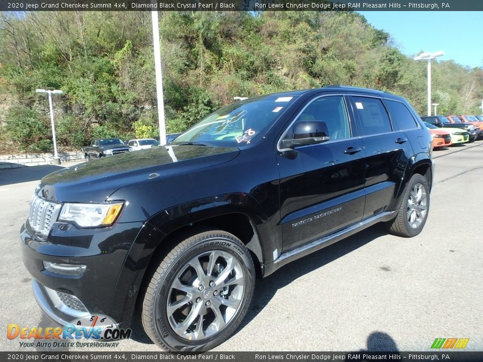 Front 3/4 View of 2020 Jeep Grand Cherokee Summit 4x4 Photo #1