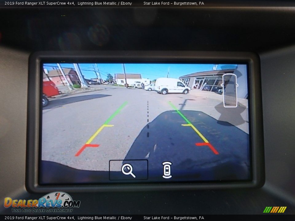 2019 Ford Ranger XLT SuperCrew 4x4 Lightning Blue Metallic / Ebony Photo #19