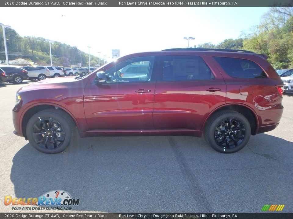 2020 Dodge Durango GT AWD Octane Red Pearl / Black Photo #2