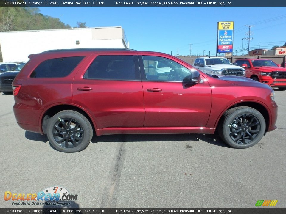 2020 Dodge Durango GT AWD Octane Red Pearl / Black Photo #7