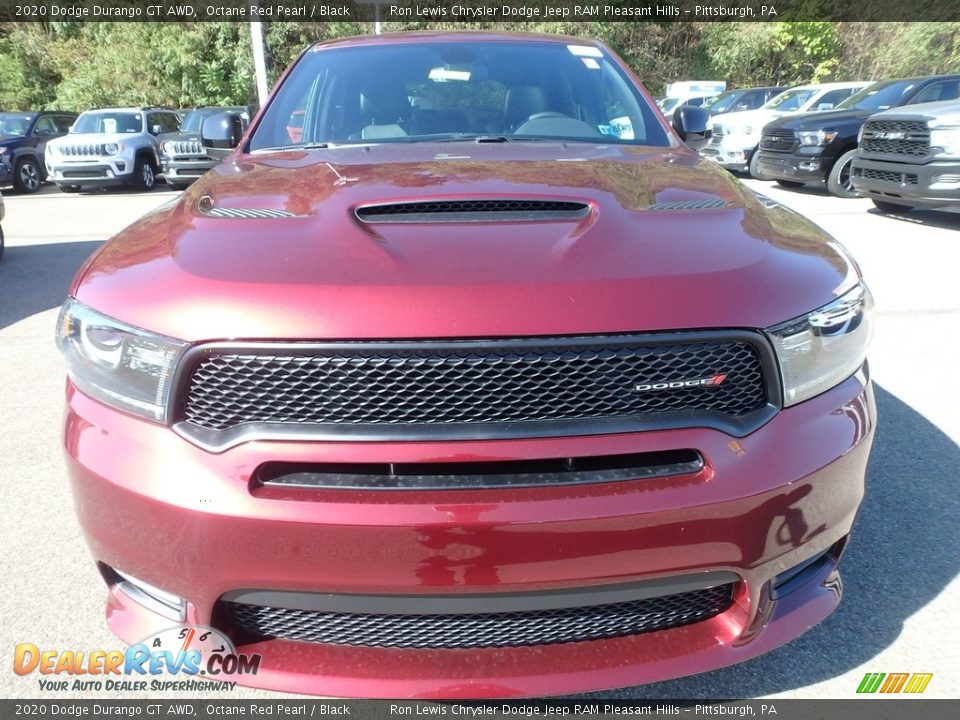 2020 Dodge Durango GT AWD Octane Red Pearl / Black Photo #9