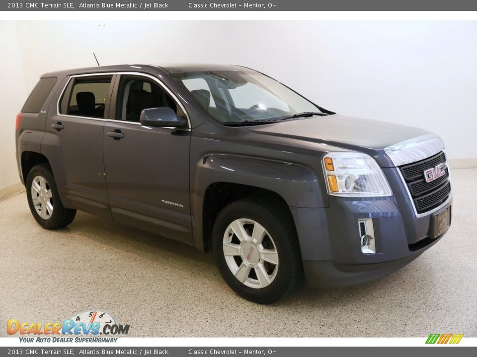 2013 GMC Terrain SLE Atlantis Blue Metallic / Jet Black Photo #1