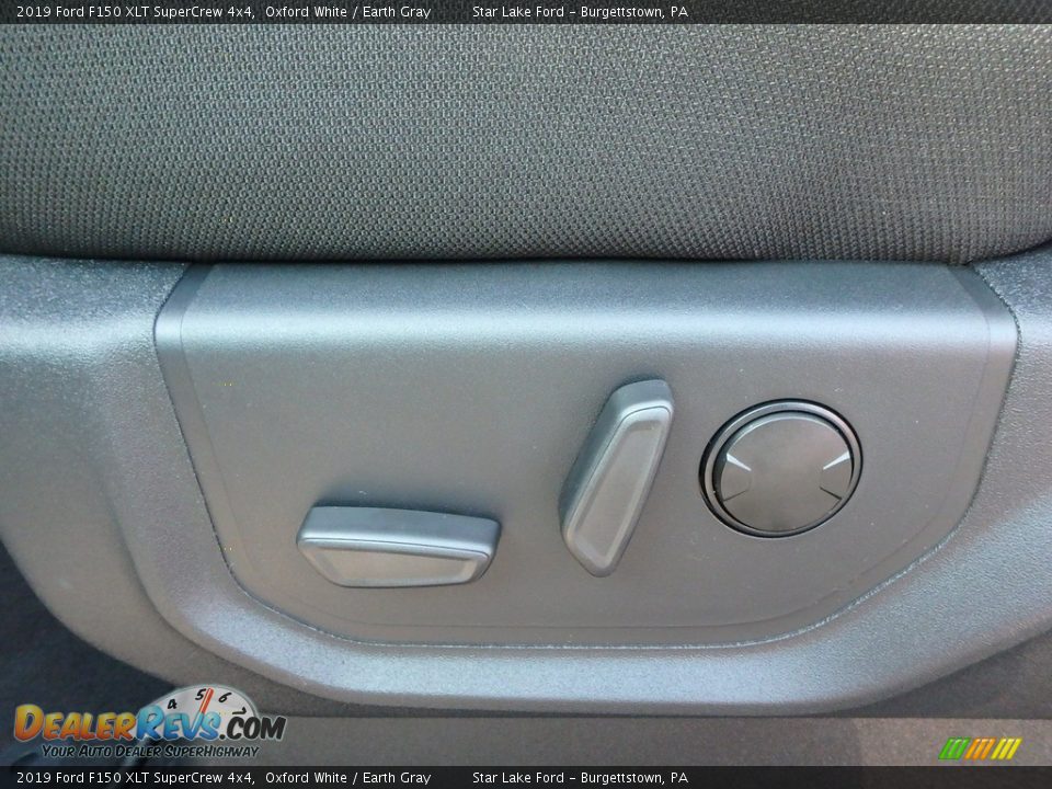 2019 Ford F150 XLT SuperCrew 4x4 Oxford White / Earth Gray Photo #11