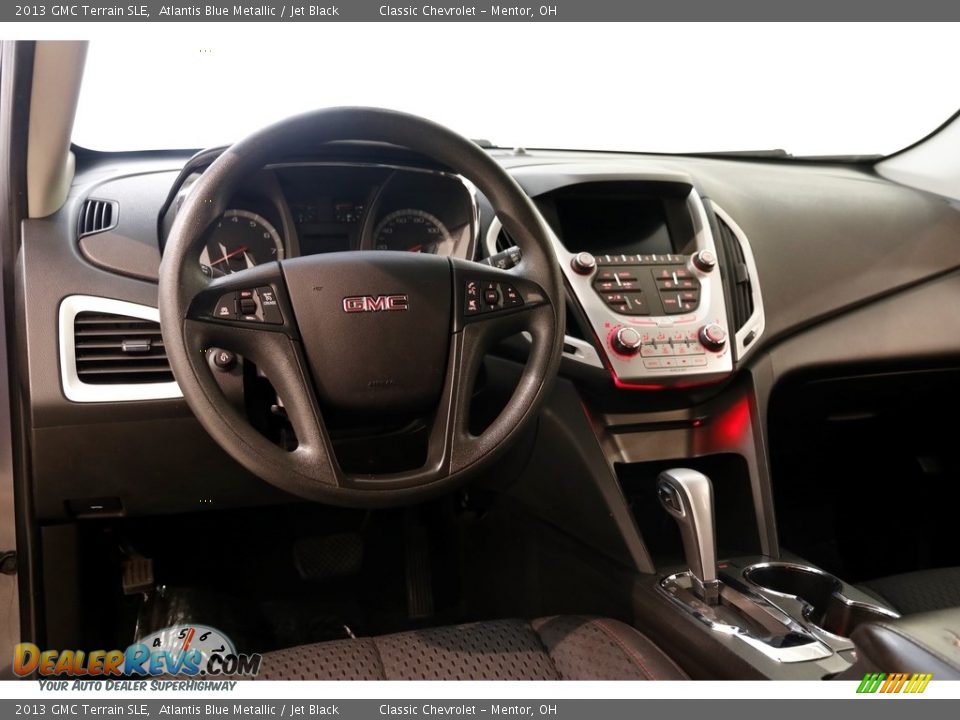 2013 GMC Terrain SLE Atlantis Blue Metallic / Jet Black Photo #6