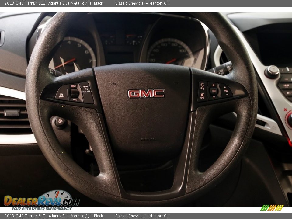 2013 GMC Terrain SLE Atlantis Blue Metallic / Jet Black Photo #7