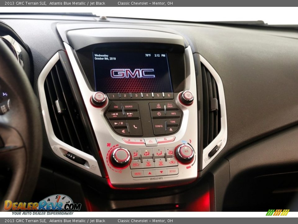 2013 GMC Terrain SLE Atlantis Blue Metallic / Jet Black Photo #9