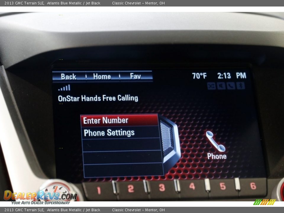 2013 GMC Terrain SLE Atlantis Blue Metallic / Jet Black Photo #11