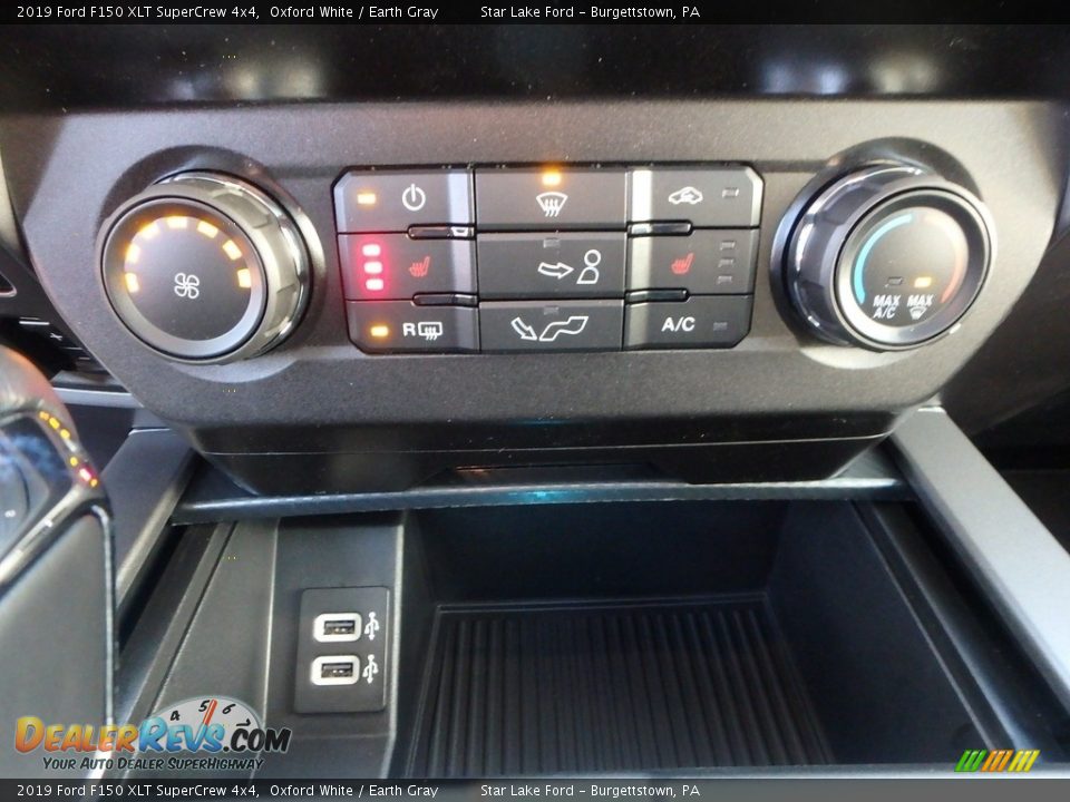 2019 Ford F150 XLT SuperCrew 4x4 Oxford White / Earth Gray Photo #19