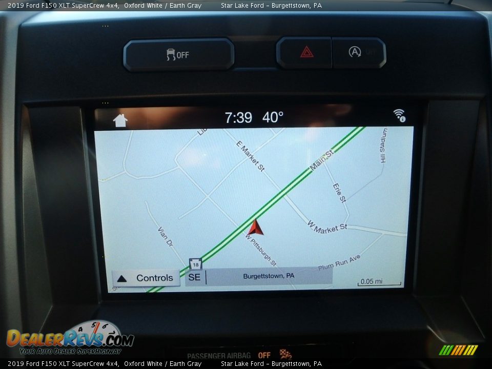 2019 Ford F150 XLT SuperCrew 4x4 Oxford White / Earth Gray Photo #20