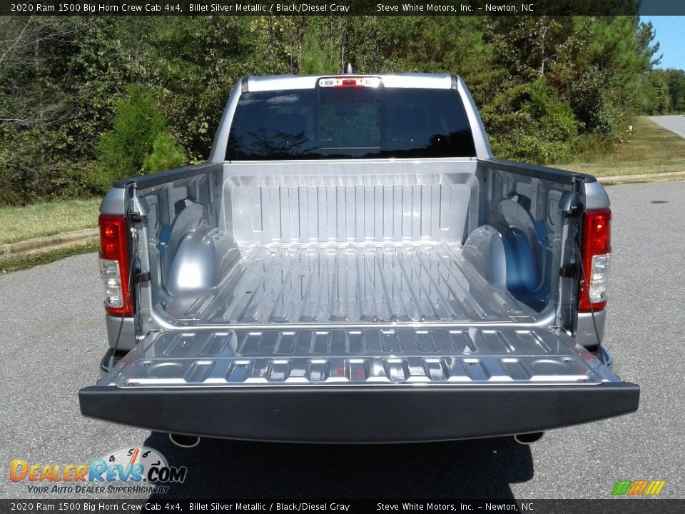 2020 Ram 1500 Big Horn Crew Cab 4x4 Billet Silver Metallic / Black/Diesel Gray Photo #12