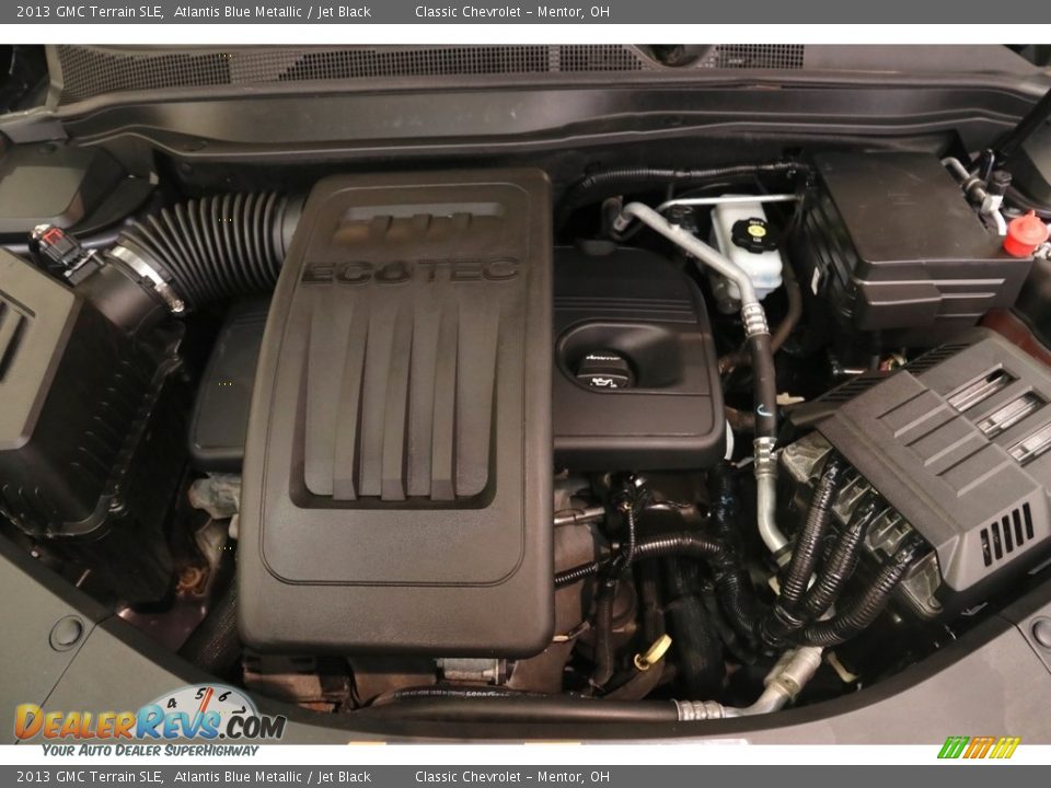 2013 GMC Terrain SLE Atlantis Blue Metallic / Jet Black Photo #17
