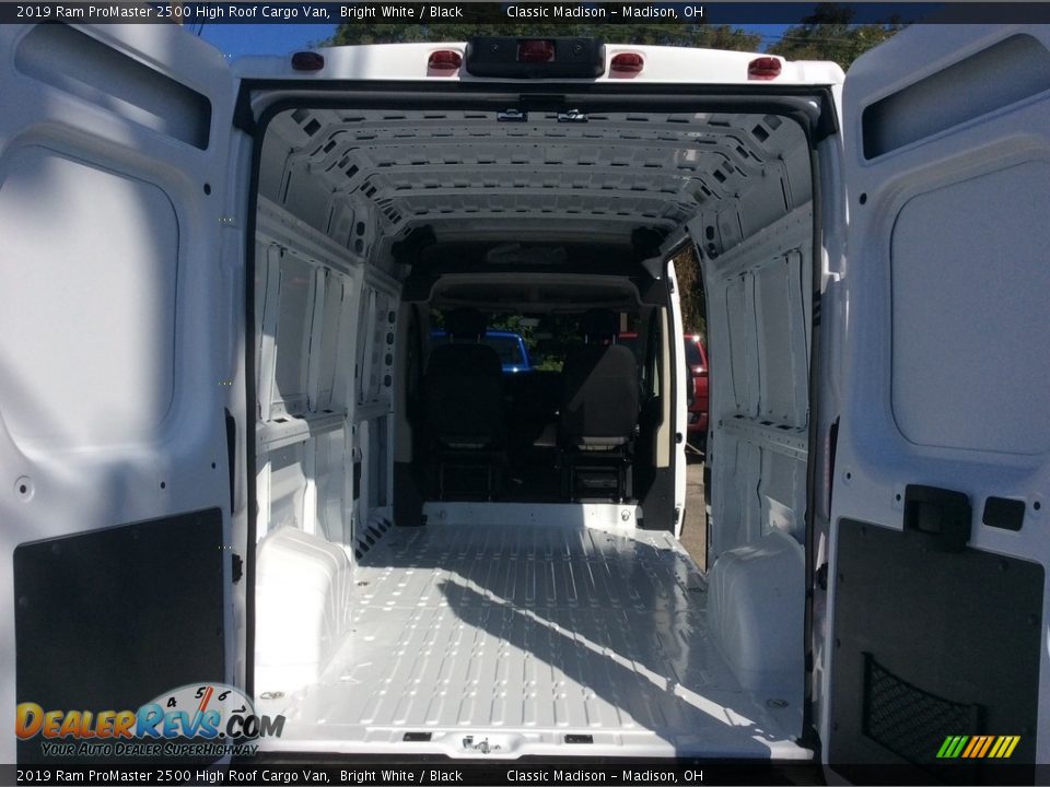 2019 Ram ProMaster 2500 High Roof Cargo Van Bright White / Black Photo #9