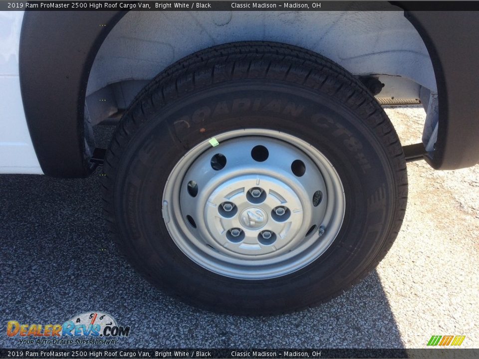 2019 Ram ProMaster 2500 High Roof Cargo Van Bright White / Black Photo #10