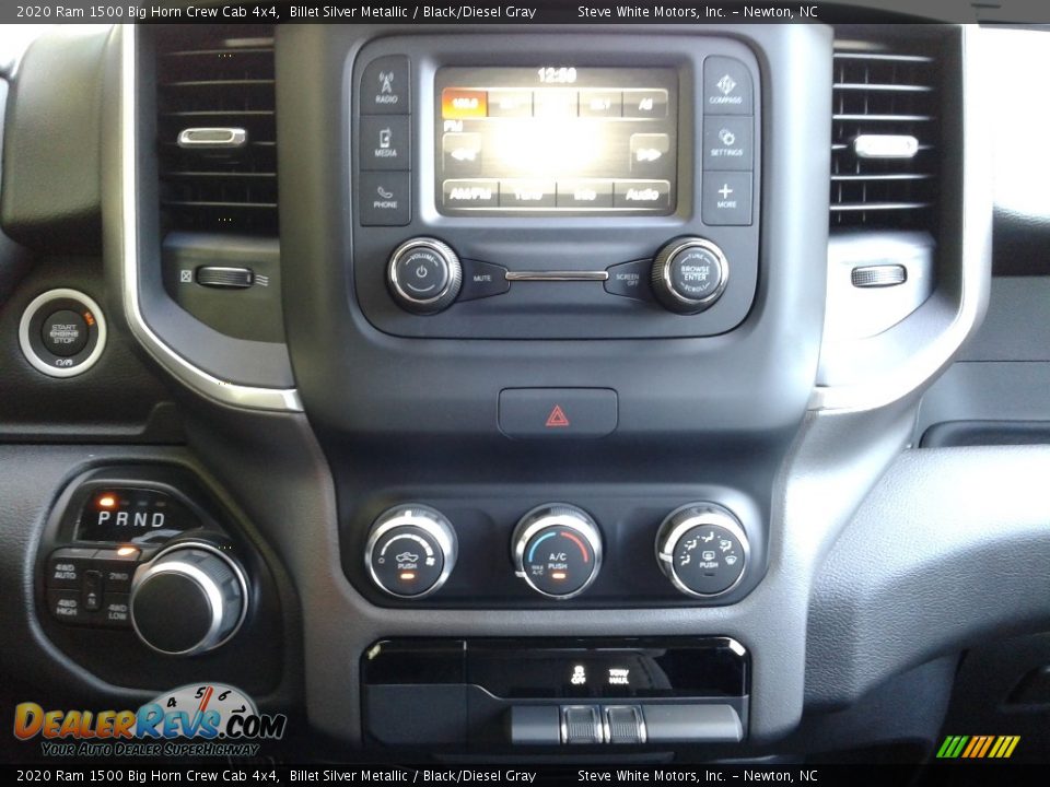 2020 Ram 1500 Big Horn Crew Cab 4x4 Billet Silver Metallic / Black/Diesel Gray Photo #19