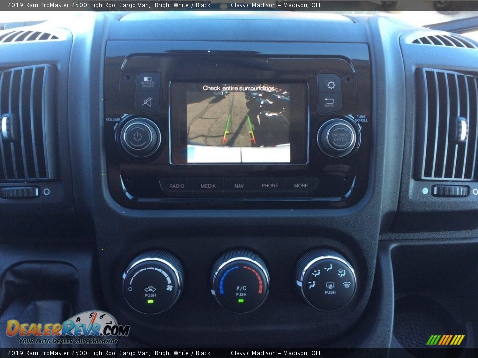 2019 Ram ProMaster 2500 High Roof Cargo Van Bright White / Black Photo #16