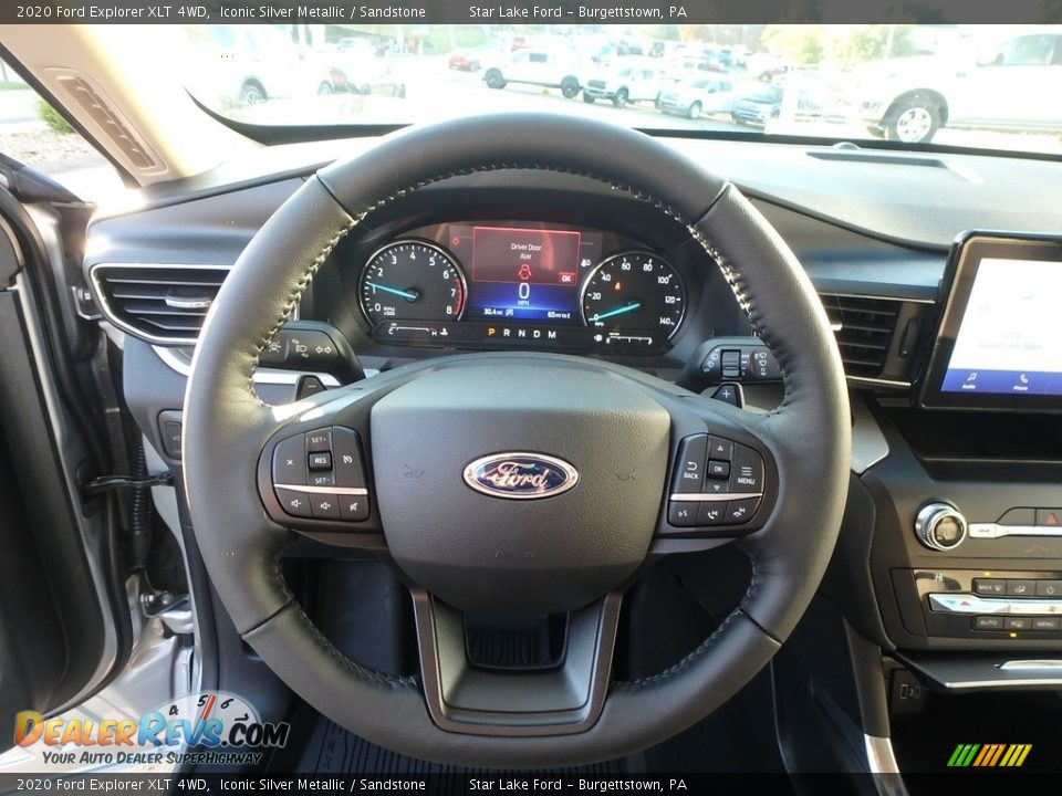 2020 Ford Explorer XLT 4WD Steering Wheel Photo #18