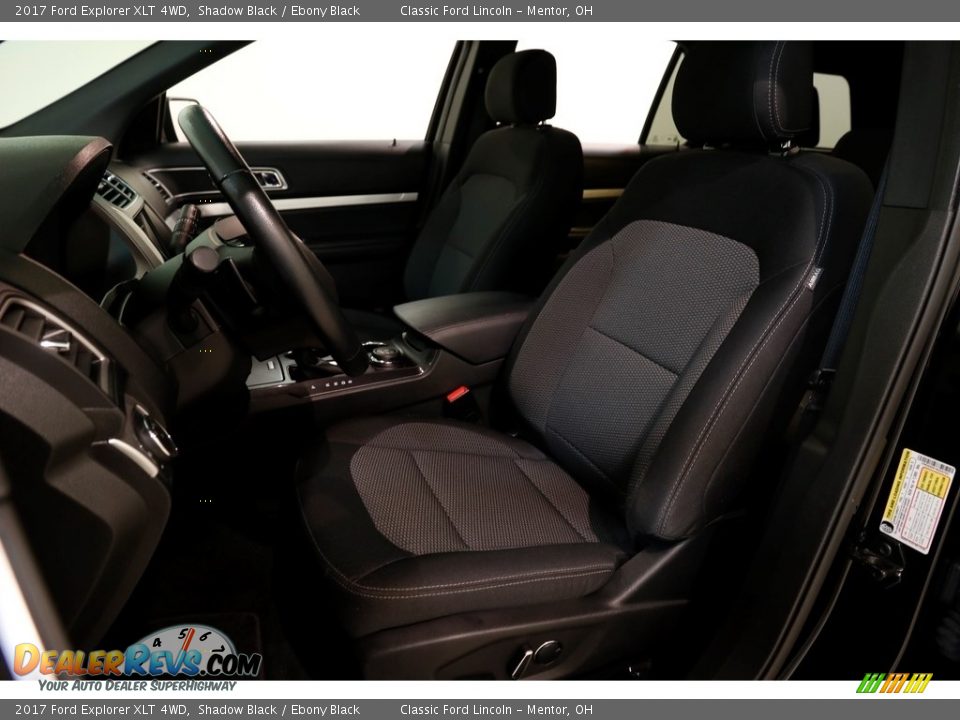 2017 Ford Explorer XLT 4WD Shadow Black / Ebony Black Photo #6