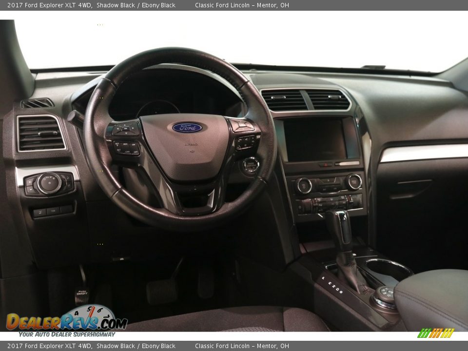 2017 Ford Explorer XLT 4WD Shadow Black / Ebony Black Photo #7