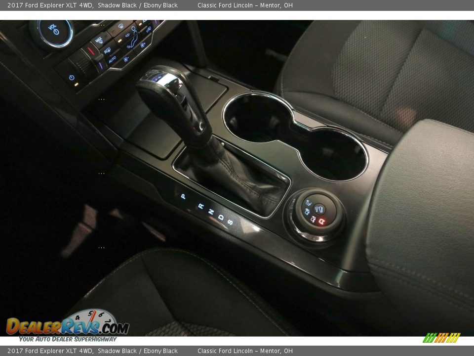2017 Ford Explorer XLT 4WD Shadow Black / Ebony Black Photo #16