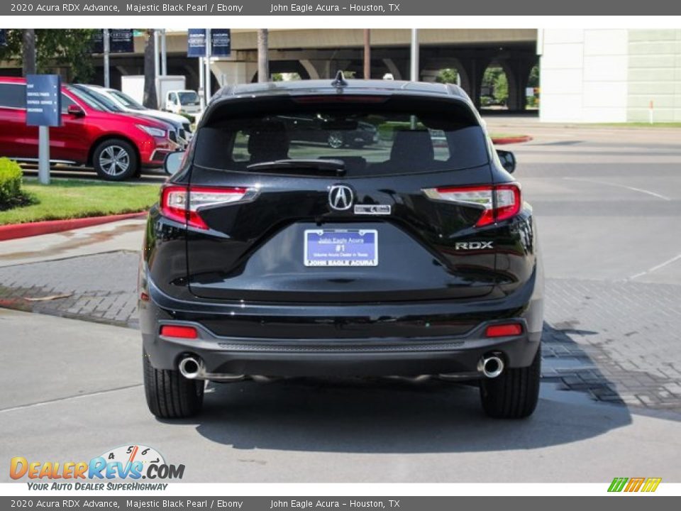 2020 Acura RDX Advance Majestic Black Pearl / Ebony Photo #6