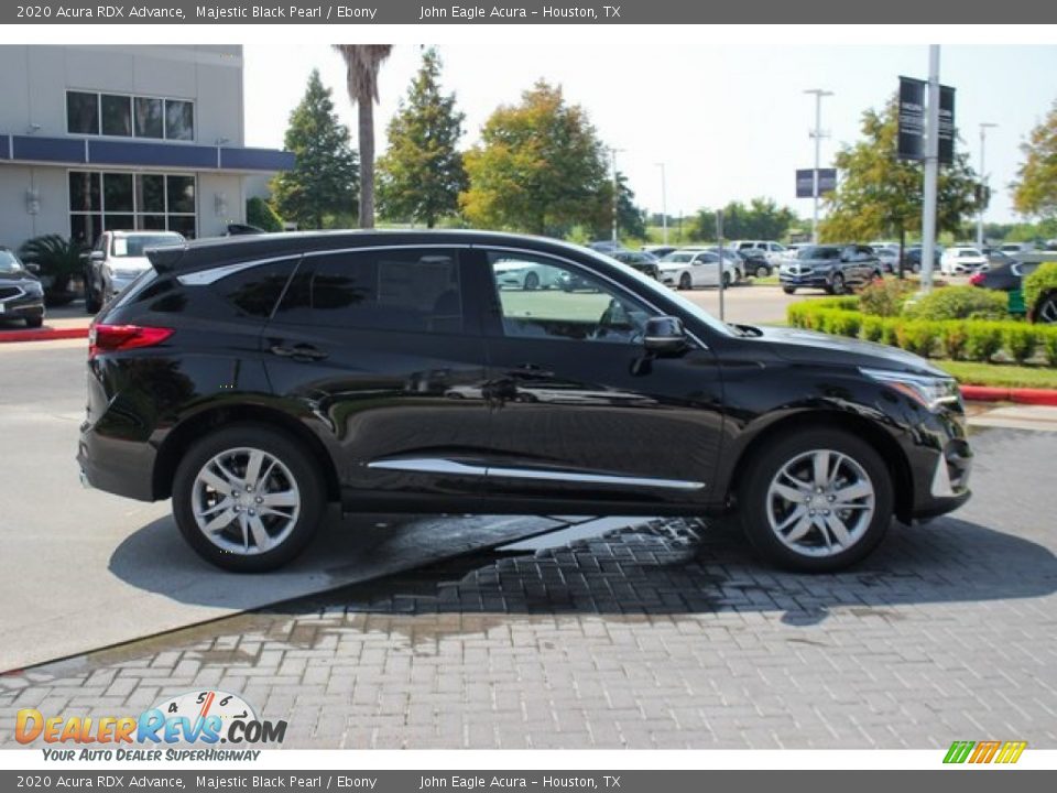 2020 Acura RDX Advance Majestic Black Pearl / Ebony Photo #8