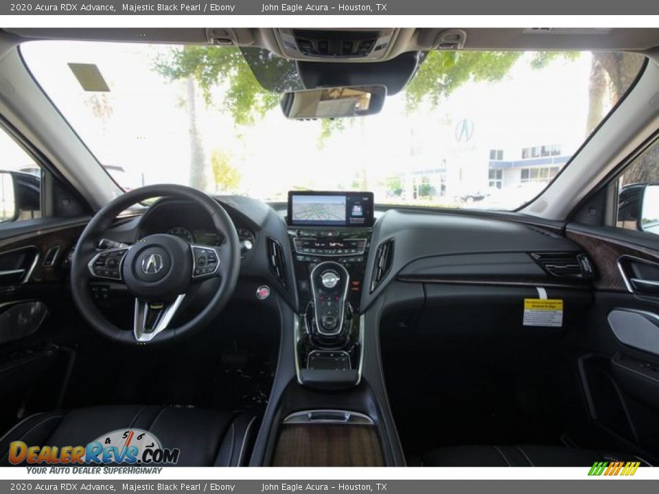 2020 Acura RDX Advance Majestic Black Pearl / Ebony Photo #9