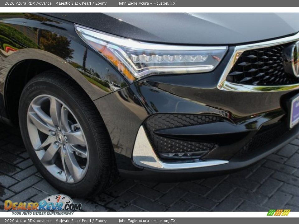 2020 Acura RDX Advance Majestic Black Pearl / Ebony Photo #10