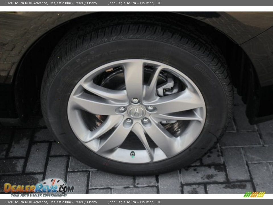 2020 Acura RDX Advance Majestic Black Pearl / Ebony Photo #11