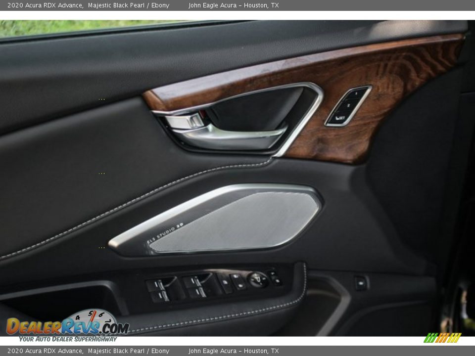 2020 Acura RDX Advance Majestic Black Pearl / Ebony Photo #12