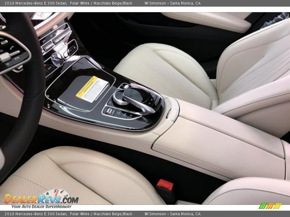 2019 Mercedes-Benz E 300 Sedan Polar White / Macchiato Beige/Black Photo #7