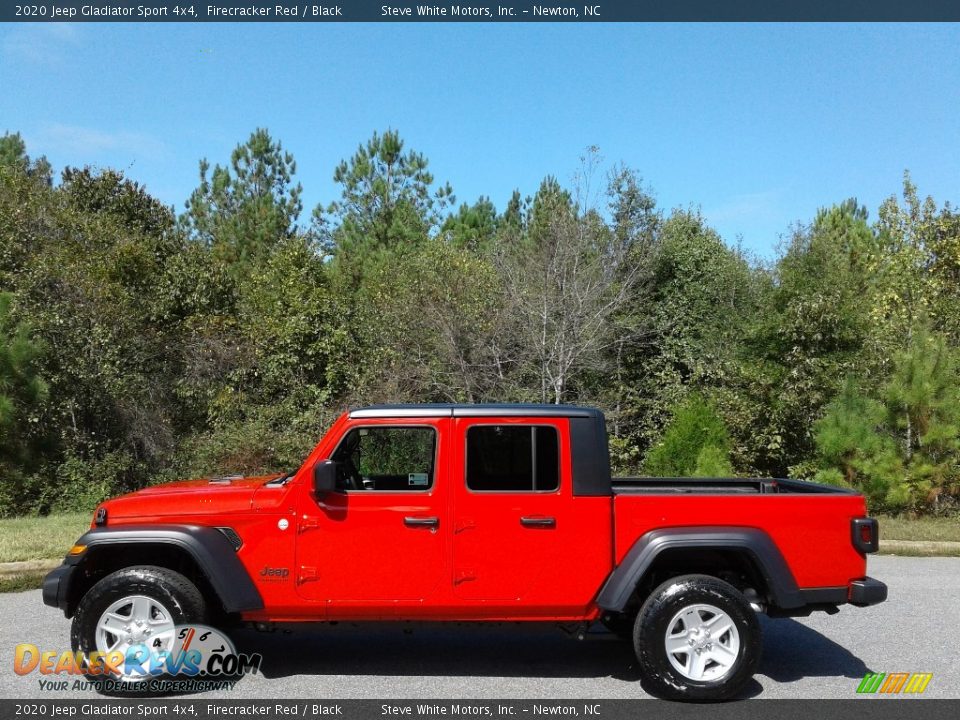 2020 Jeep Gladiator Sport 4x4 Firecracker Red / Black Photo #1