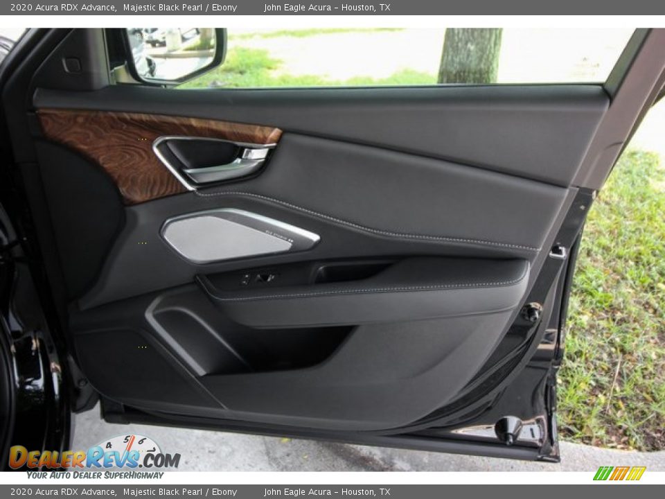 2020 Acura RDX Advance Majestic Black Pearl / Ebony Photo #22