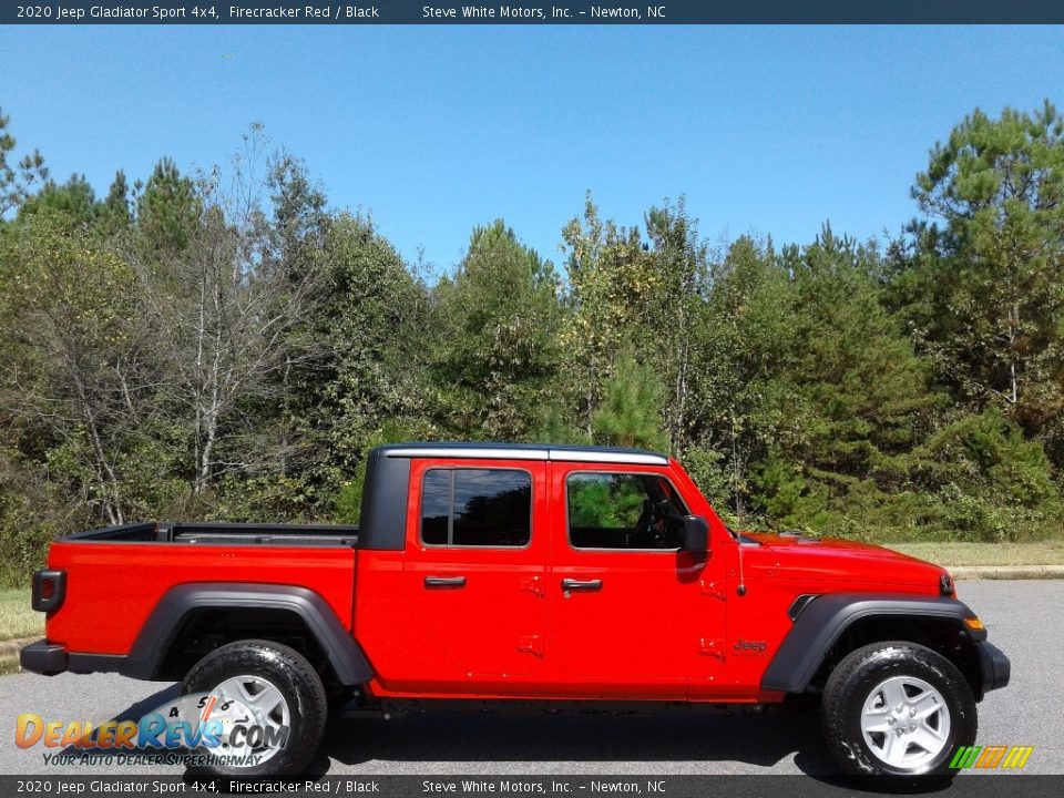 2020 Jeep Gladiator Sport 4x4 Firecracker Red / Black Photo #5