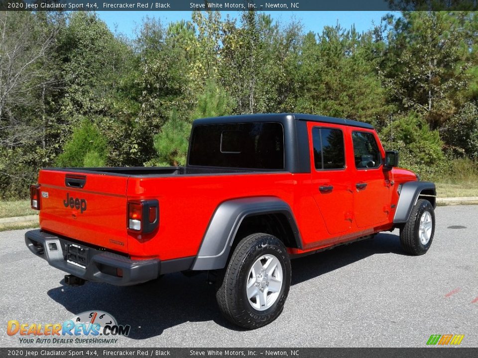 2020 Jeep Gladiator Sport 4x4 Firecracker Red / Black Photo #6