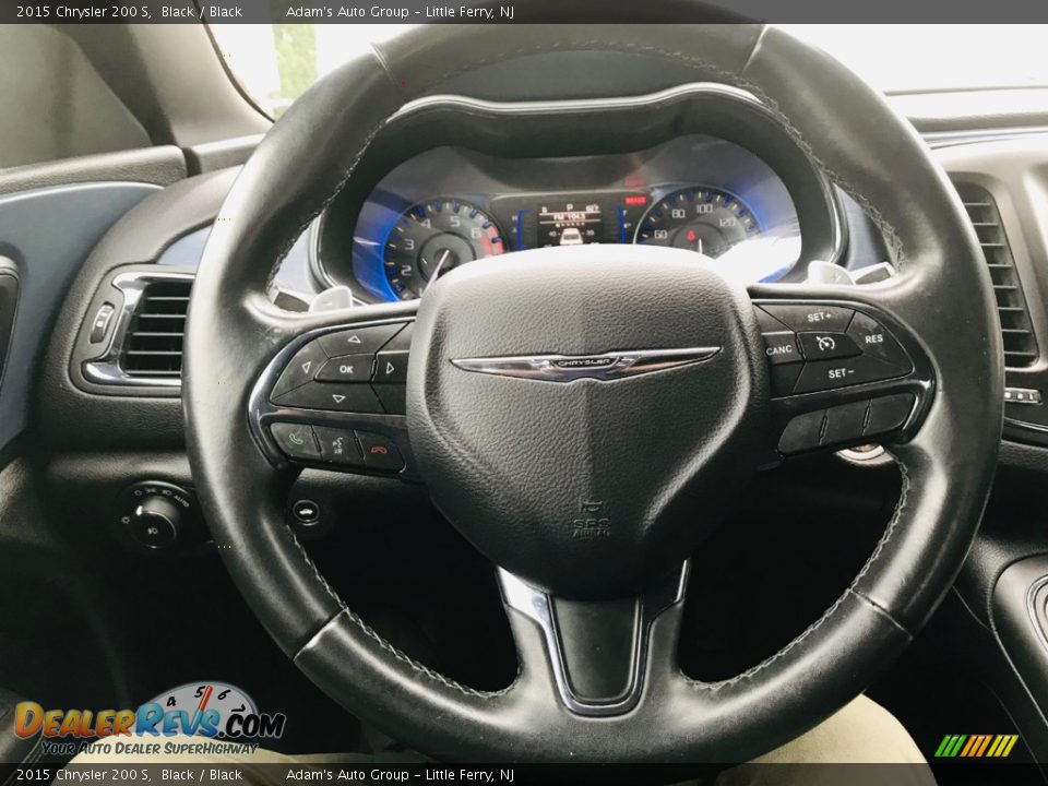 2015 Chrysler 200 S Black / Black Photo #7