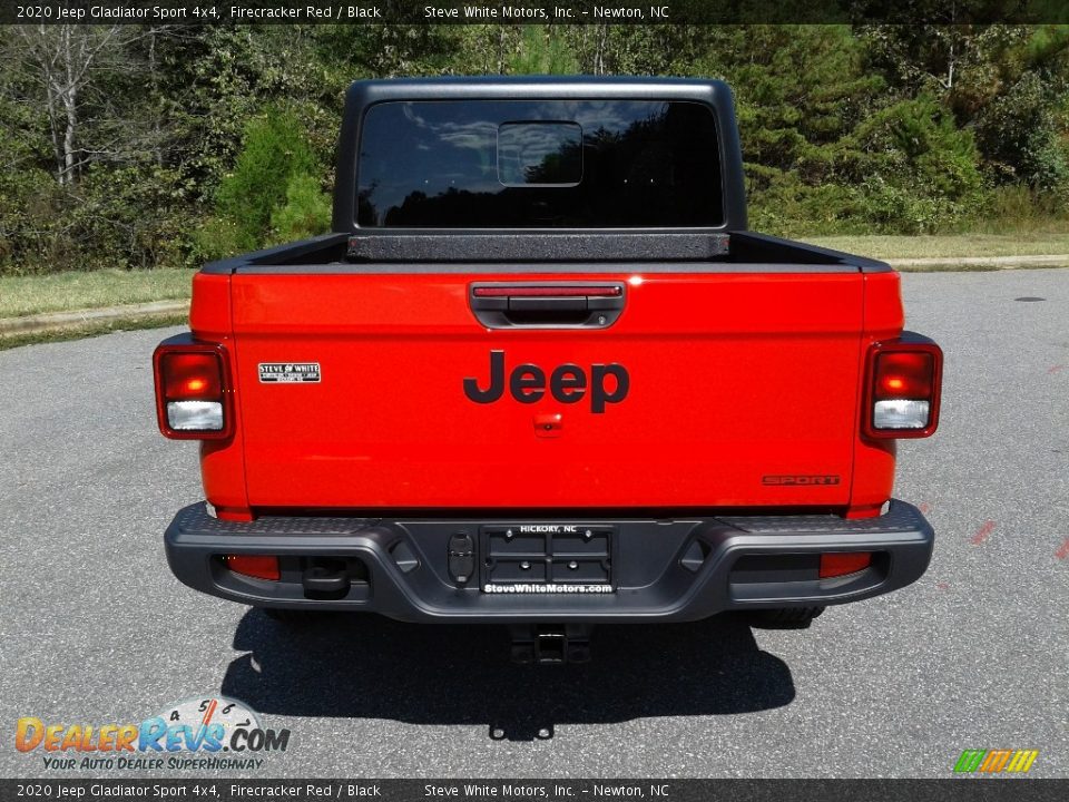 2020 Jeep Gladiator Sport 4x4 Firecracker Red / Black Photo #7