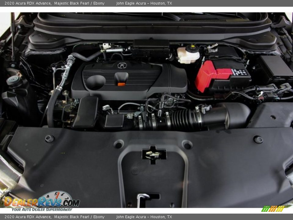2020 Acura RDX Advance Majestic Black Pearl / Ebony Photo #24