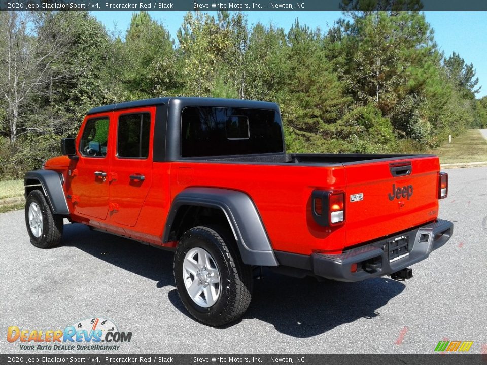2020 Jeep Gladiator Sport 4x4 Firecracker Red / Black Photo #8