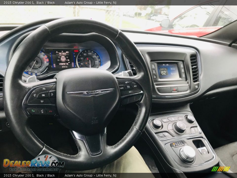 2015 Chrysler 200 S Black / Black Photo #9