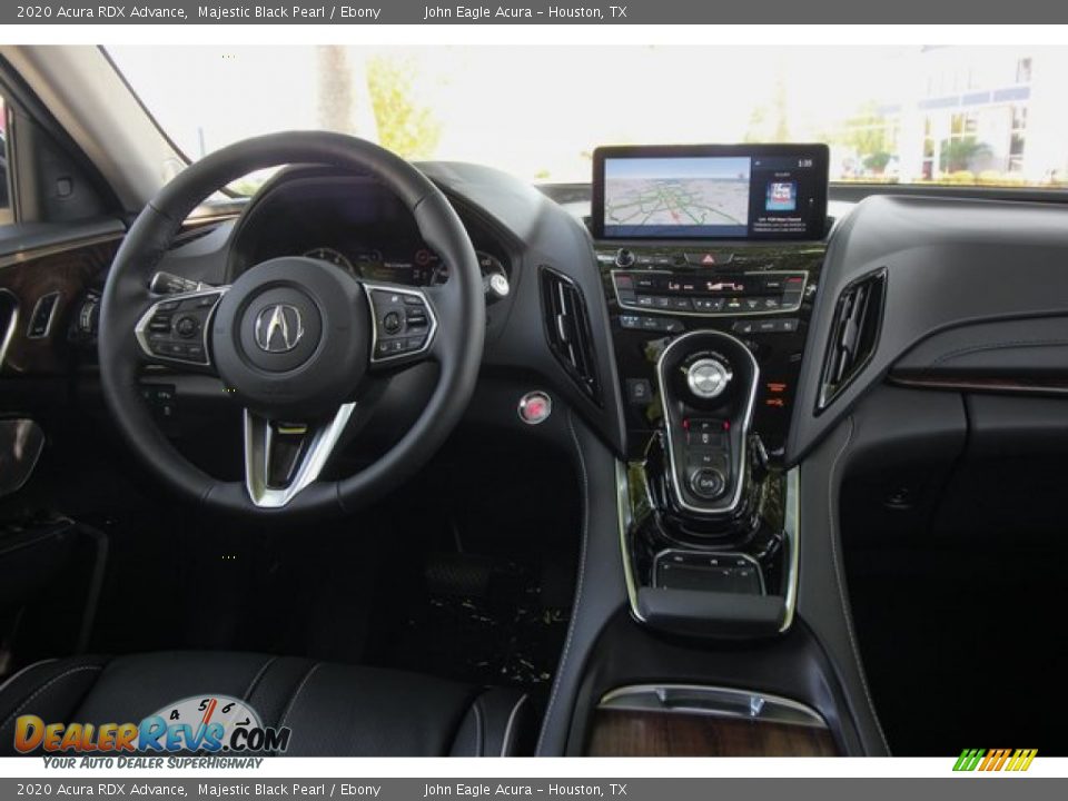 2020 Acura RDX Advance Majestic Black Pearl / Ebony Photo #25