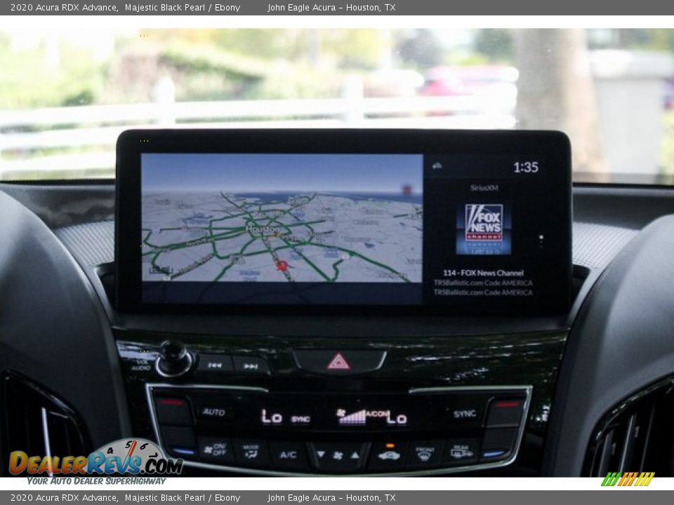 2020 Acura RDX Advance Majestic Black Pearl / Ebony Photo #26