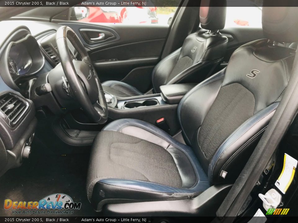 2015 Chrysler 200 S Black / Black Photo #11