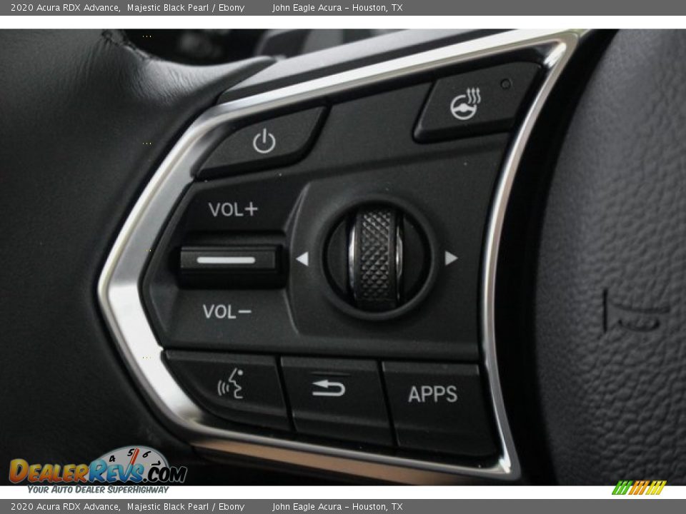 2020 Acura RDX Advance Majestic Black Pearl / Ebony Photo #33