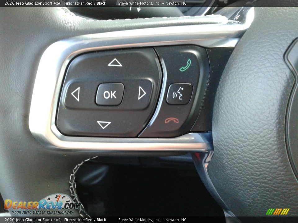 2020 Jeep Gladiator Sport 4x4 Firecracker Red / Black Photo #16