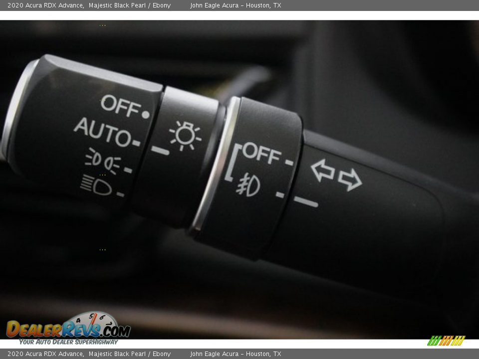 2020 Acura RDX Advance Majestic Black Pearl / Ebony Photo #35