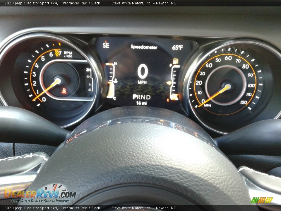 2020 Jeep Gladiator Sport 4x4 Firecracker Red / Black Photo #18